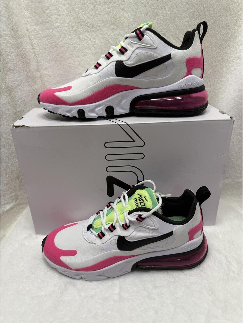 NEW NIKE AIR MAX 270 REACT SNEAKERS WOMEN'S SIZE 7